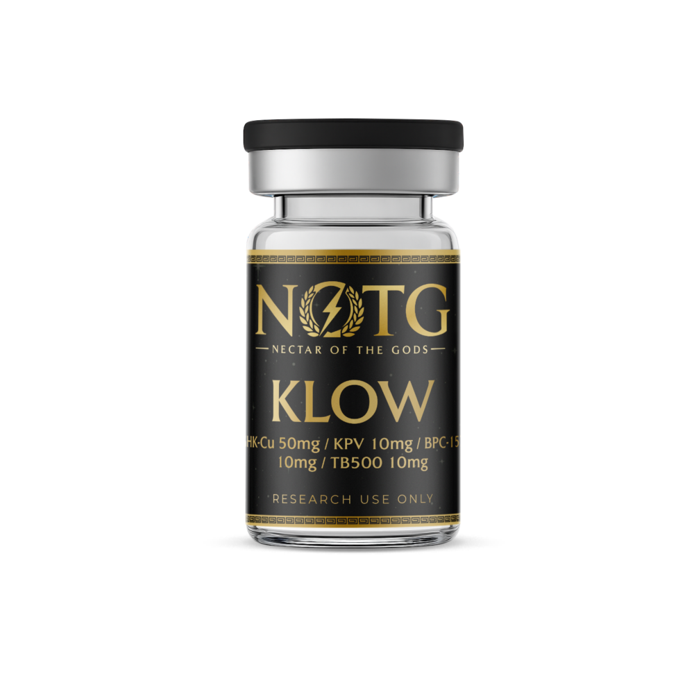 KLOW - GHK-Cu (50mg) / KPV (10mg) / BPC-157 (10mg) / TB500 (10mg)